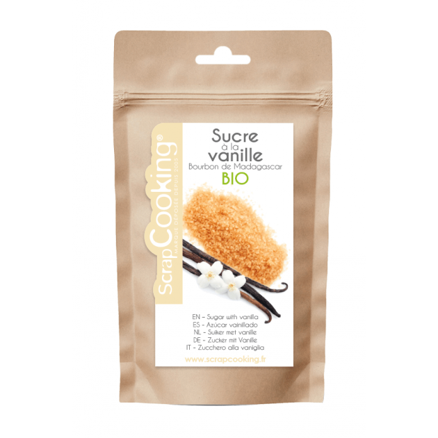 Sucre Vanille Bourbon Madagascar Bio 50 g Scrapcooking