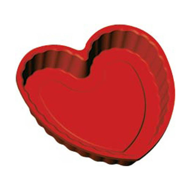 Moule forme Coeur en silicone Bake Flex 22 x 21.8 cm Guery