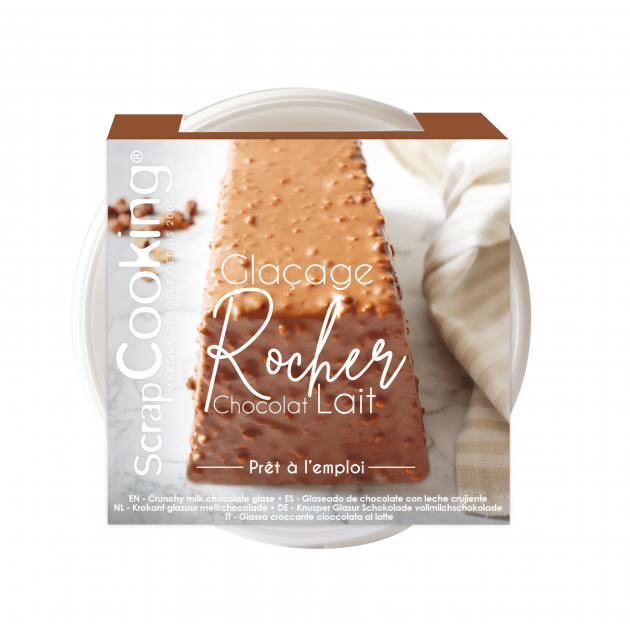 Glaçage Rocher Chocolat Au Lait 400 g Scrapcooking