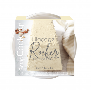 Glaçage Rocher Chocolat Blanc 400 g Scrapcooking