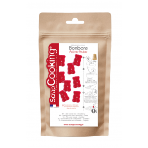 Préparation Bonbons gélifiés Fraise 100 g Scrapcooking Préparation Bonbons gélifiés Fraise 100 g Scrapcooking