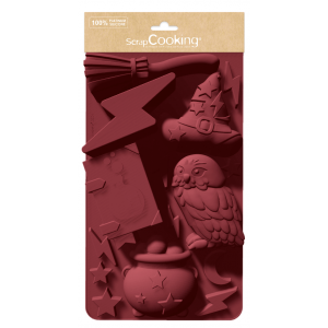 Moule Silicone Sorcier 30,2 x 17,6 cm Scrapcooking Moule Silicone Sorcier 30,2 x 17,6 cm Scrapcooking