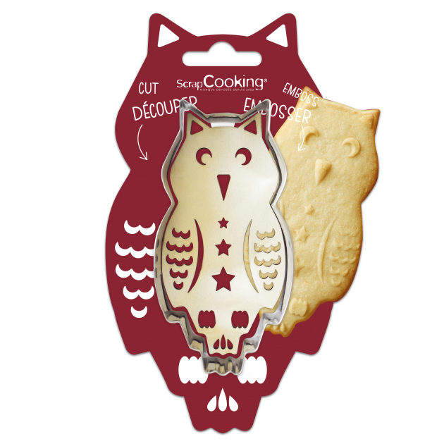 Kit Biscuit Chouette 10,9 cm Scrapcooking