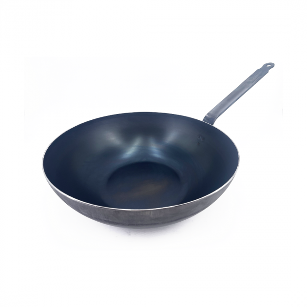 Wok Tôle Bleue Ø 32 cm Blue Carbon De Buyer