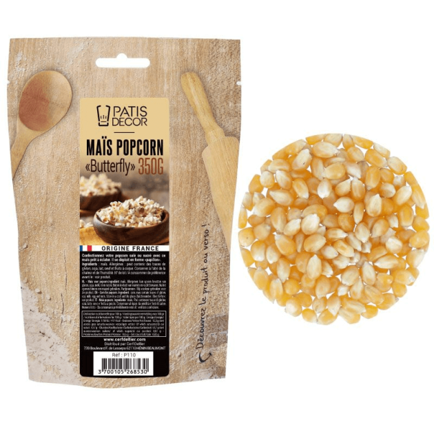 Maïs à Popcorn 350 g Patisdécor