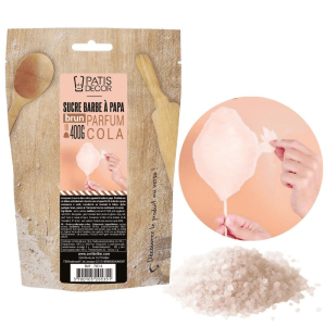 Sucre Barbe à Papa Cola 400 g Patisdécor Sucre Barbe à Papa Cola 400 g Patisdécor