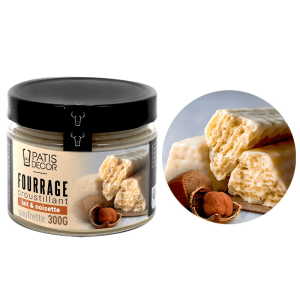 Fourrage Lait Noisette et Gaufrette 300 g Patisdécor Fourrage Lait Noisette et Gaufrette 300 g Patisdécor