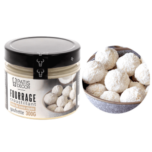 Fourrage Noix de Coco et Gaufrette 300 g Patisdécor Fourrage Noix de Coco et Gaufrette 300 g Patisdécor