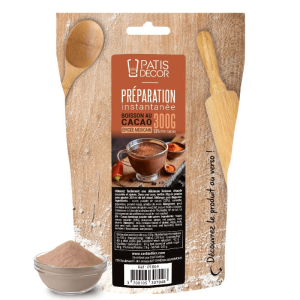 Préparation Instantanée pour Boisson Cacao Epicée Mexicain 300 g Patisdécor Préparation Instantanée pour Boisson Cacao Epicée Mexicain 300 g Patisdécor
