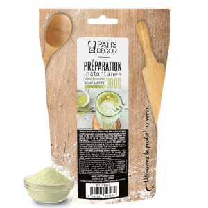 Préparation Instantanée pour Chaï Latte Thé Vert 300 g Patisdécor Préparation Instantanée pour Chaï Latte Thé Vert 300 g Patisdécor