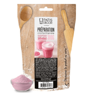 Préparation Instantanée pour Chaï Latte Framboise 300 g Patisdécor Préparation Instantanée pour Chaï Latte Framboise 300 g Patisdécor
