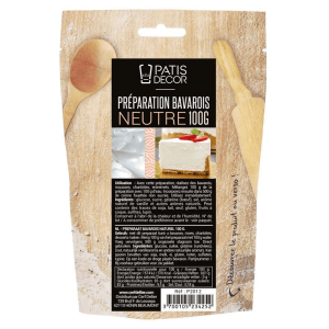 Préparation Bavarois Neutre 100 g Patisdécor Préparation Bavarois Neutre 100 g Patisdécor