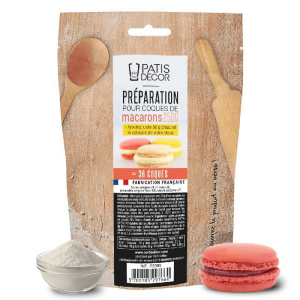Préparation pour Coques de Macarons 250 g Patisdécor Préparation pour Coques de Macarons 250 g Patisdécor