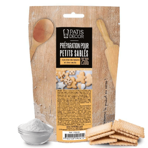 Préparation pour Petits Sablés 250 g Patisdécor Préparation pour Petits Sablés 250 g Patisdécor