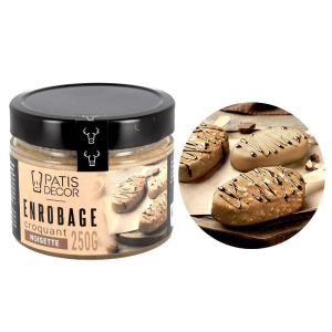 Glaçage Rocher Noisette 250 g Patisdécor