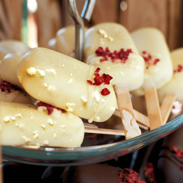 Glaçage chocolat blanc 