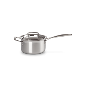 Casserole Inox avec Couvercle 16 cm Le Creuset