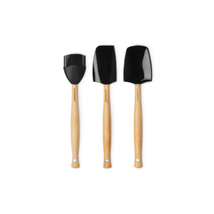 Set de 3 Spatules Silicone Black Onyx Le Creuset Set de 3 Spatules Silicone Black Onyx Le Creuset