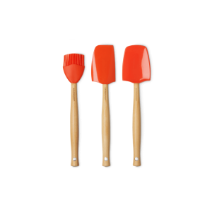 Set de 3 Spatules Silicone Volcanique Le Creuset Set de 3 Spatules Silicone Volcanique Le Creuset