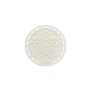 Dessous de Plat en Silicone Fleur 20 cm Meringue Le Creuset Dessous de Plat en Silicone Fleur 20 cm Meringue Le Creuset
