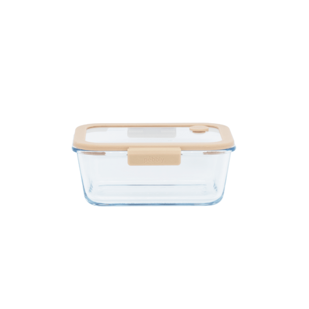 Boîte de Conservation en Verre Sous-Vide 800 ml Pebbly