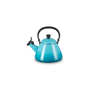 FIN DE SERIE Bouilloire Kone 1,6 L Bleu Caraïbes Le Creuset FIN DE SERIE Bouilloire Kone 1,6 L Bleu Caraïbes Le Creuset