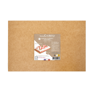 Supports à Gâteaux Kraft et Blanc 20 x 30 cm Scrapcooking (x5) Supports à Gâteaux Kraft et Blanc 20 x 30 cm Scrapcooking (x5)