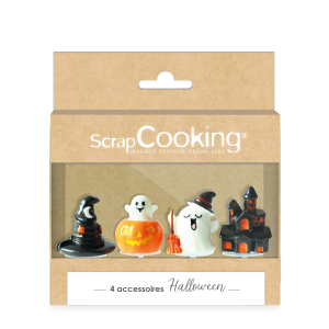 Décoration pour Gâteau Halloween 50 g Scrapcooking (x4) Décoration pour Gâteau Halloween 50 g Scrapcooking (x4)