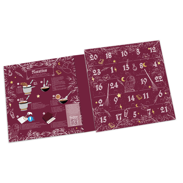 Calendrier de l'avent à remplir 