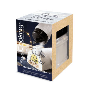 Poudre Velours Neige Etincelante 100 g Scrapcooking Poudre Velours Neige Etincelante 100 g Scrapcooking