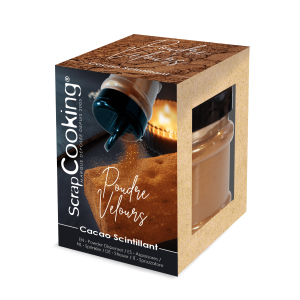 Poudre Velours Cacao Scintillant 80 g Scrapcooking Poudre Velours Cacao Scintillant 80 g Scrapcooking
