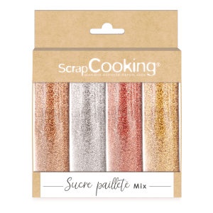 Mix Sucre Pailleté Scrapcooking (x4) Mix Sucre Pailleté Scrapcooking (x4)