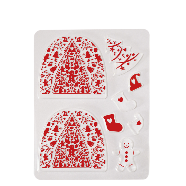 Décoration Bûche de Noël  Décoration Bûche de Noël