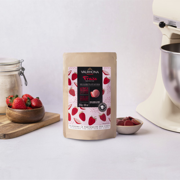 Pistole de Chocolat de Couverture Inspiration Fraise Valrhona