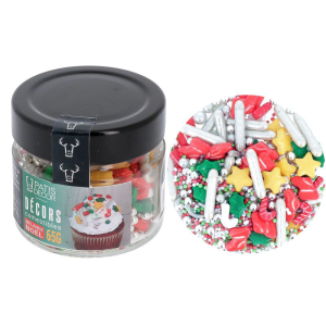 Décors en Sucre Mélange Noël 65 g Patisdécor Décors en Sucre Mélange Noël 65 g Patisdécor