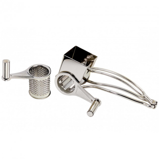 Moulin Rape a Fromage inox 2 tambours Moulin Rape a Fromage inox 2 tambours
