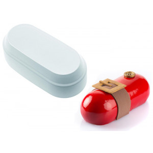 Moule silicone Ovale Bombé 217 mm Silikomart Moule silicone Ovale Bombé 217 mm Silikomart