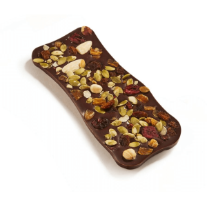 Tablette de Chocolat Noir aux Fruits Secs 125 g Pralibel Tablette de Chocolat Noir aux Fruits Secs 125 g Pralibel