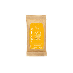 Pâte à Sucre Orange 100 g Scrapcooking Pâte à Sucre Orange 100 g Scrapcooking