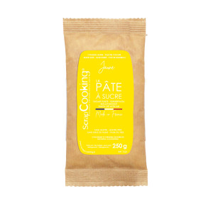 Pâte à Sucre Jaune 250 g ScrapCooking Pâte à Sucre Jaune 250 g ScrapCooking
