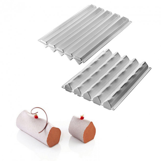 Moule silicone 5 vagues Silikomart