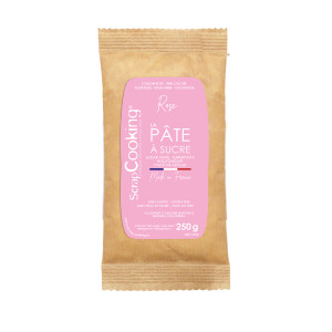 Pâte à Sucre Rose Pastel 250 g ScrapCooking Pâte à Sucre Rose Pastel 250 g ScrapCooking