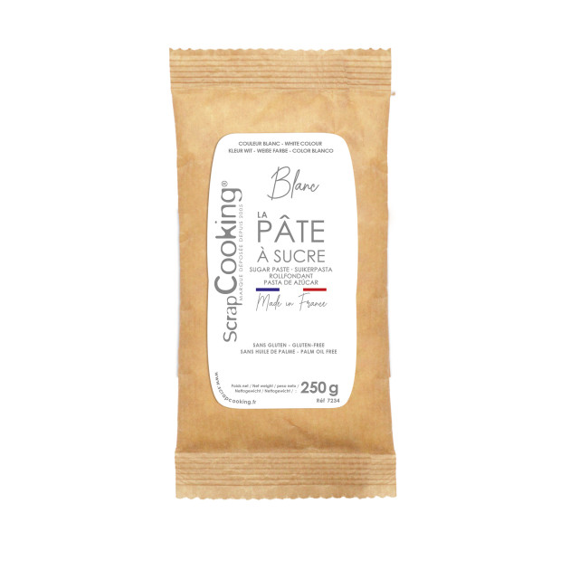 Pâte à Sucre Blanche 250 g ScrapCooking