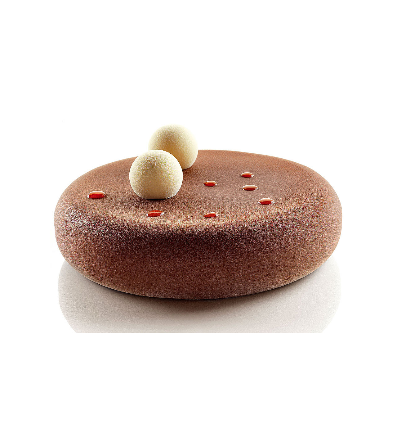 silikomart | Moule à gâteau en Silicone BOLLE moderne, antiadhésif, Lot de 1 Moule à gâteau, Design 3D, 220 h 55 mm, Volume 1600 ml, Made in Italy