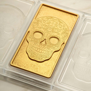 Moule Tablette Chocolat Tête de Mort 15,4 x 7,7 cm Pavoni Moule Tablette Chocolat Tête de Mort 15,4 x 7,7 cm Pavoni