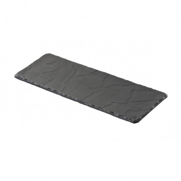 Plateau Rectangulaire Ardoise 30 x 11 cm Basalt Revol