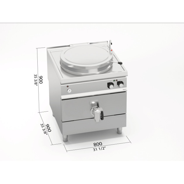 Marmite de cuisson professionnelle