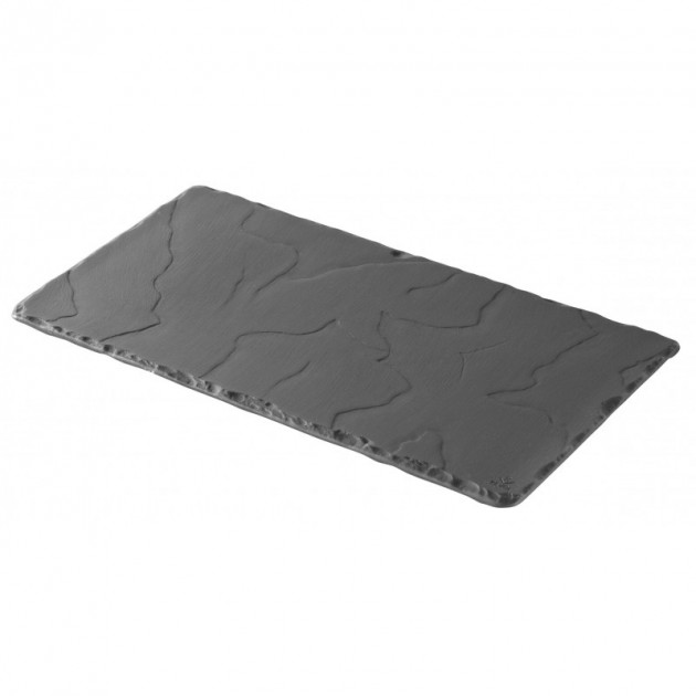 Assiette Rectangulaire Ardoise 30 x 16 cm Basalt Revol