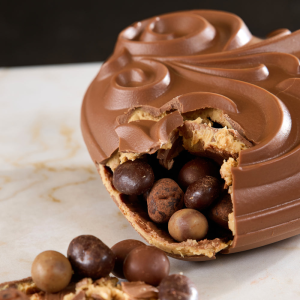 Moule Chocolat Cœur Baroque 15 cm x H 6,5 cm (x2) Pavoni