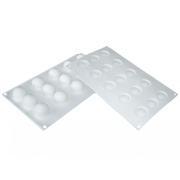 Plaques du Kit Silicone Demi Lune Silikomart